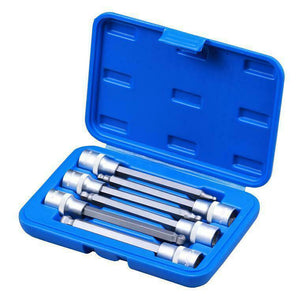 SERIE SET 6pz CHIAVI A BUSSOLA 1/2" INSERTO ESAGONALE SFERICO PROLUNGATE CONDOR 5055