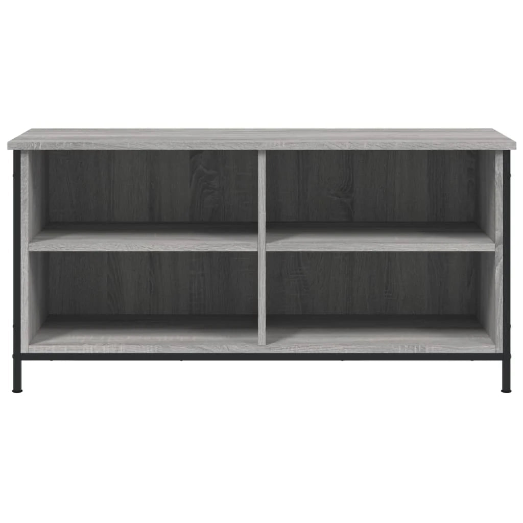 Mobile TV multimediale mensola TV credenza TV sala da pranzo soggiorno camera da letto Sonoma 100 x 40 x 50 cm legno ingegnerizzato grigio 02_0028345