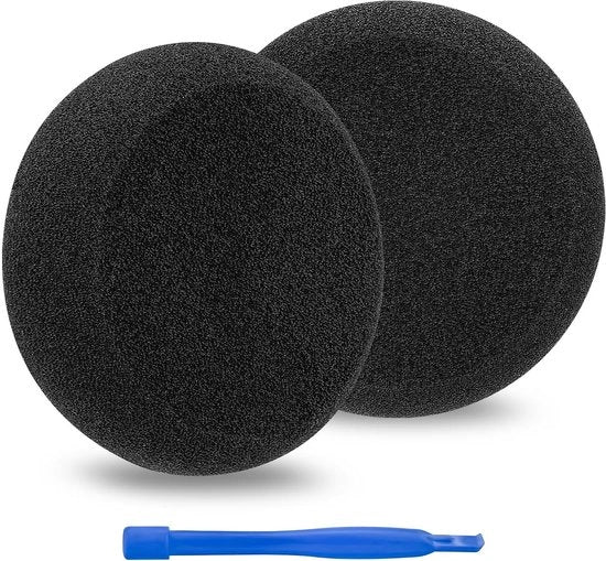 Orecchini di sostituzione per SR60, SR80, SR125, SR225 e M1 - Pads auricolari in schiuma nera per migliorare la qualità del suono