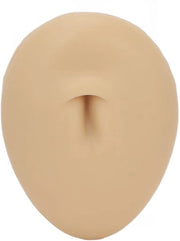 Modello di navela per simulazione - Display modello per acupuntura - Modello di navela umano - Adatto per pratiche di piercing - Etichetta di misura per la vita - Per dimostrazioni - Modello di piercing