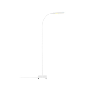 Piantana Moderna Servo Metallo Bianco Led Integrato 6,5W 3000K