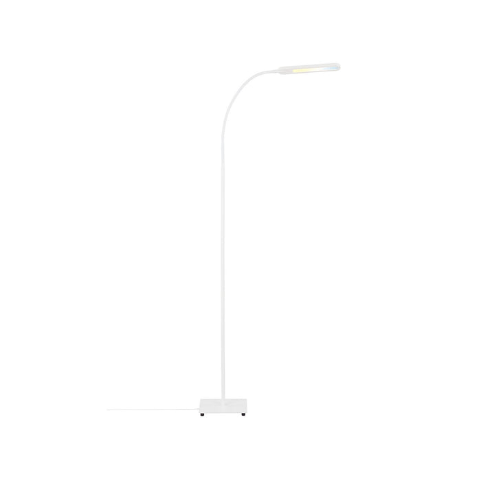 Piantana Moderna Servo Metallo Bianco Led Integrato 6,5W 3000K