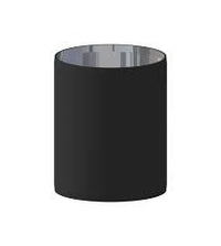 Manicotto alluminio nero opaco m m 080 b08wyp622g