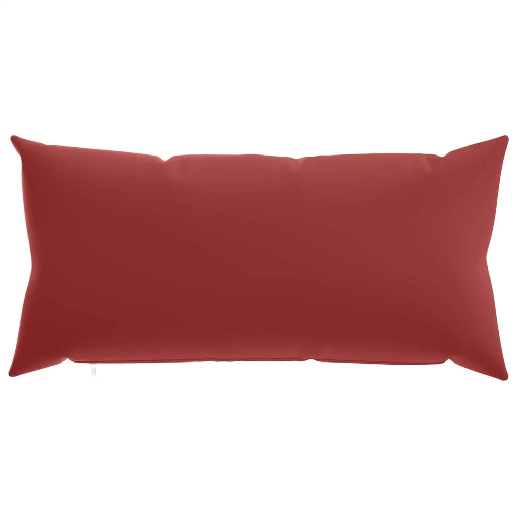 Federa 6 pcs HEERLEN Rosso Vino 40 x 70 cm Poliestere 909634