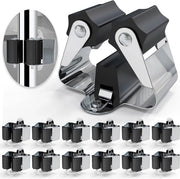 Sostegno per strumenti per scopa - Sistema di appoggio per scopa per attrezzature da giardino - Multi Wand Sostegno con Materiale di Montaggio - Nero Sostegno per Strumenti per Parete