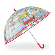 Ombrello per bambini leggero, pratico e facile da usare 65 x 73 cm in plastica blu 13_0016973