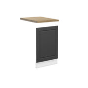 Pannello frontale Fame-Line Antracite-oro/Bianco 45 cm, PL Rovere Vicco