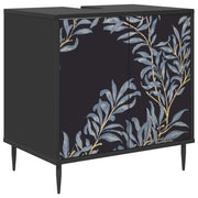 Mobile da Bagno DOKKUM Rovere Nero 60 x 40 x 61 cm 8007417