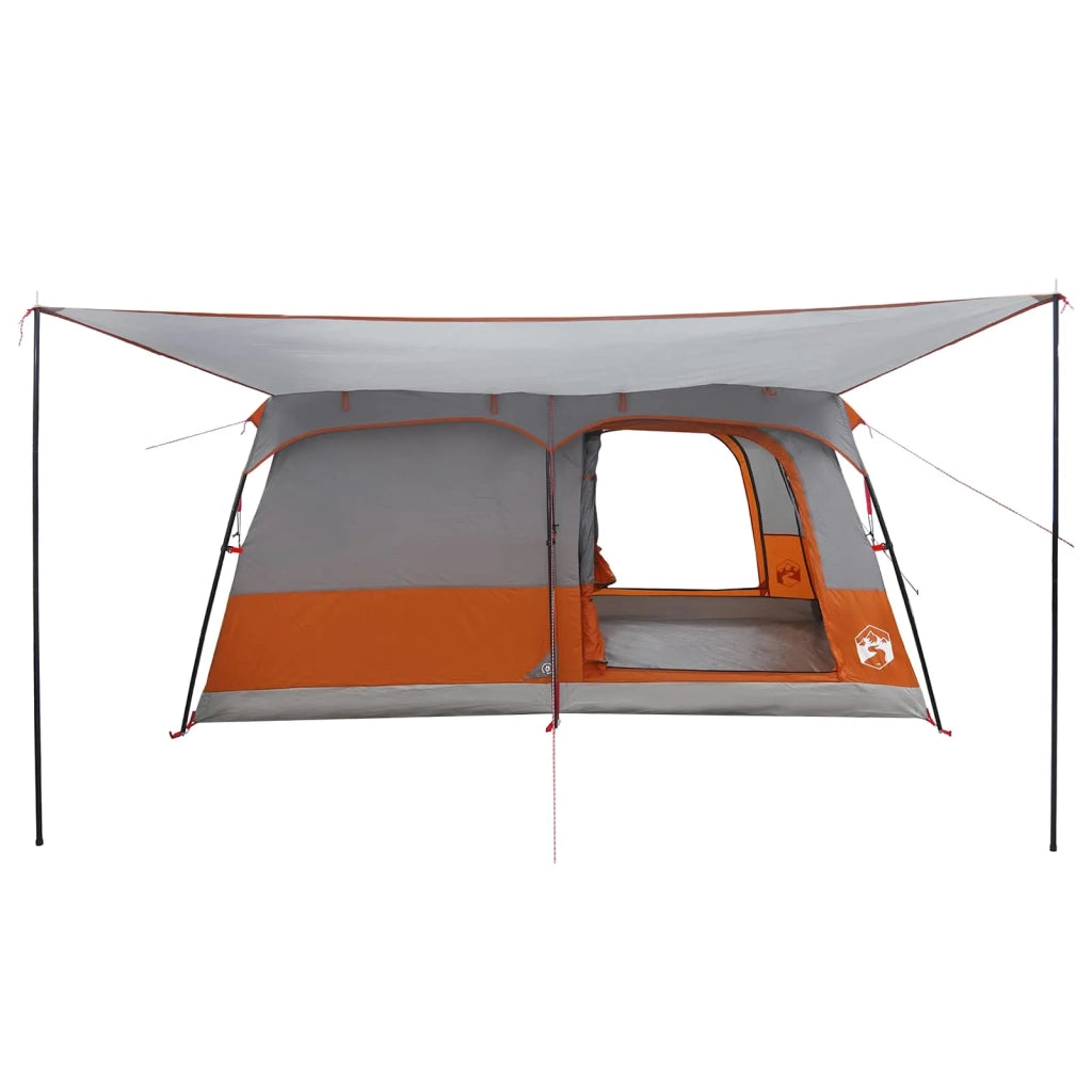 Tenda Familiare con tetto Grigio e arancione 500 x 400 x 230 cm 42028503