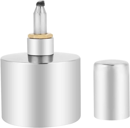 Bruciatore a Alcol 200ml - Acciaio Inossidabile - Colore Argentato - Costruzione Solida - Viti in Rame Sottile - Materiale di Alta Qualità - Lampada a Alcol
