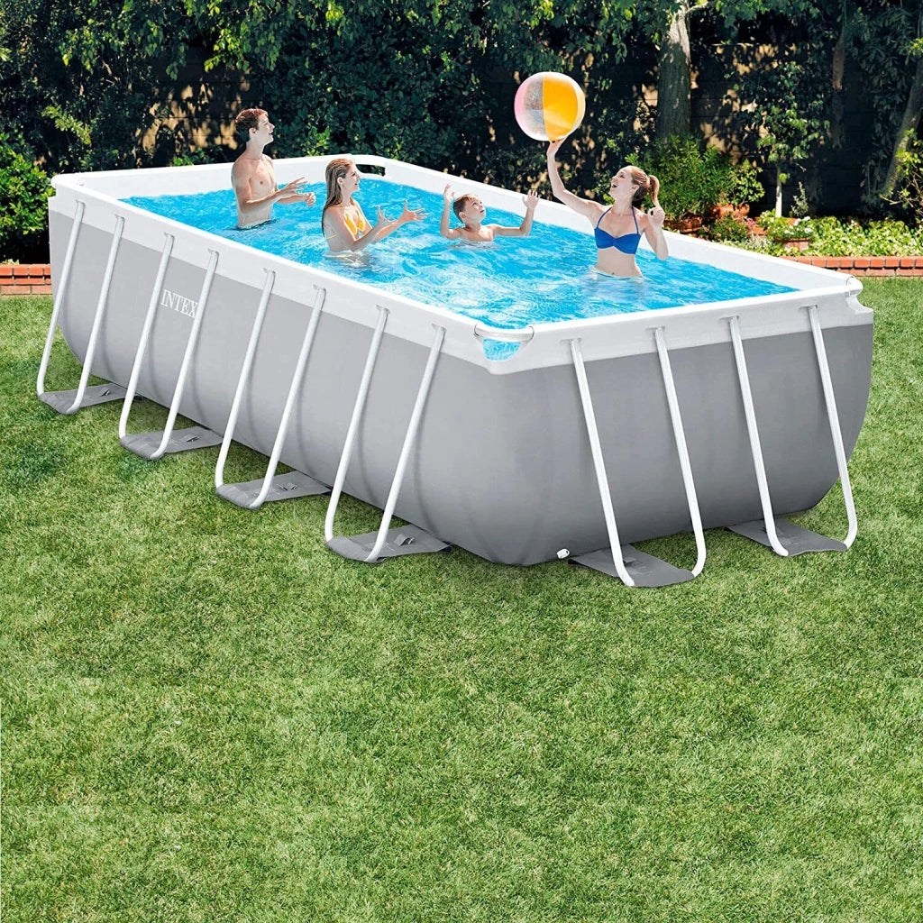 Intex 26792NP Piscina Fuori Terra Rettangolare Intex 26778 488 x 244 x 107 cm 488x244x107 cm