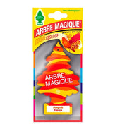 Trade Shop - Arbre Magique Mono Profumatore Per Auto Profumazione Fragranza Mango & Papaya -