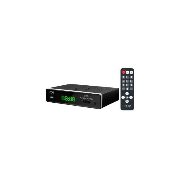 I-zap decoder t385 play dvbt2 hevc 10 bit hd/usb - I-ZAPT385