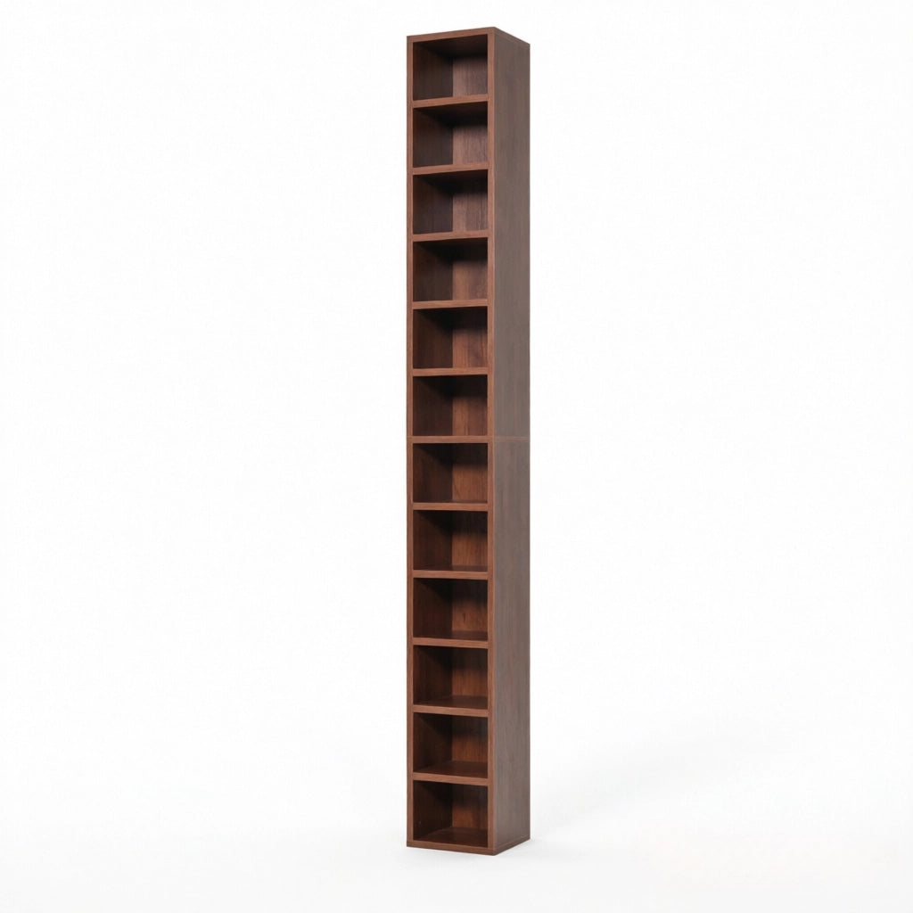 REGGICD Torre salvaspazio 21 x 20 x 175 cm Marrone MDF e truciolare