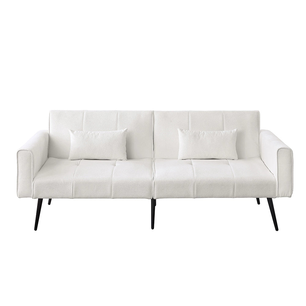 Divano letto futon - Xylo - 2 posti, schienale regolabile