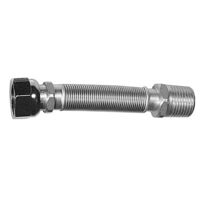 FLESSIBILE INOX RACCORDO IN OTTONE MM 220 / 420 ACQUA PARIGI- 3/4- PARIG- pezzi 1