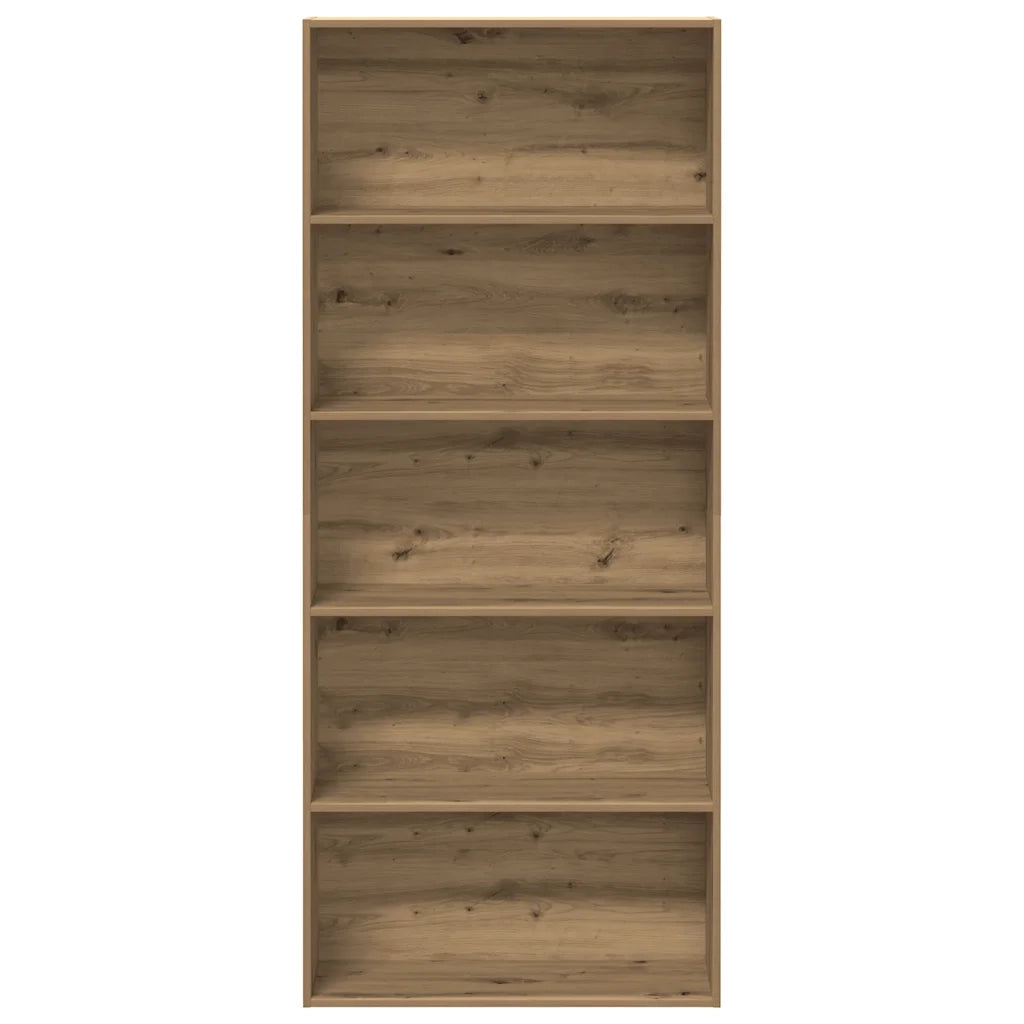Libreria Rovere Artigianale 80x30x189 cm in Legno Multistrato 3314677