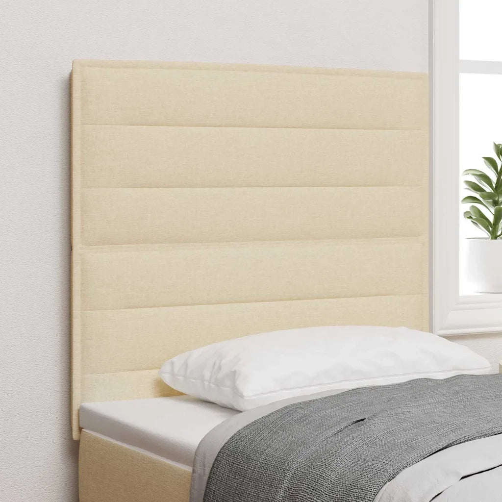 Testiera | Testata Crema 90 cm Tessuto