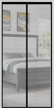 Balkondeur in vetrofibra 80 x 200 cm - protezione magnetica dagli insetti - materiale in vetrofibra duraturo
