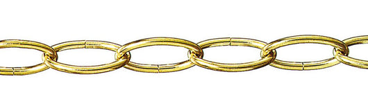 catena per lampadari ovale  ï filo mm. 3,2 cod:ferx.vit18049