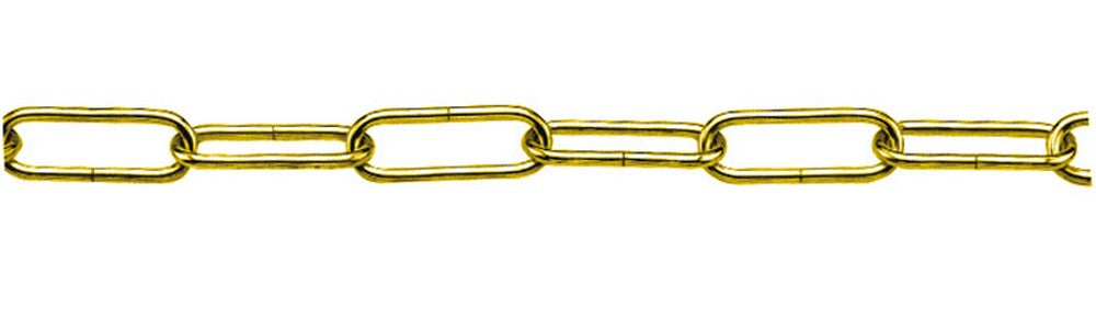 catena per lampadari genovese in ferro ottonato ï filo mm. 1,3 n¦ 8 cod:ferx.vit17082