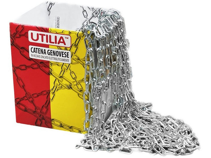 catena genovese zincata in scatola n¦ 18 (mt. 75) cod:ferx.vit52005