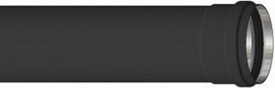Tubo alluminio nero opaco ml 1,0 0 080 b08xbd7v3f