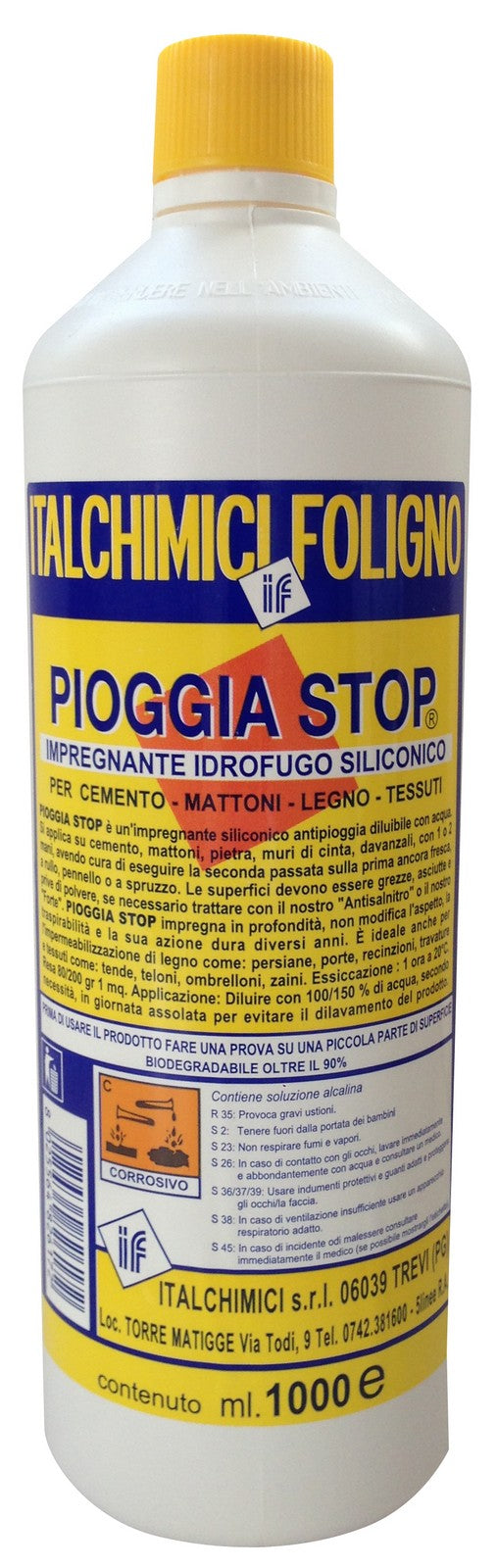 impregnante idrofugo "pioggia stop" lt.1 cod:ferx.13928