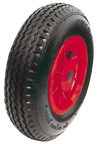 ruota con camera d'aria per carrelli portasacchi ï mm.215 ï foro mm.16 cod:ferx.vit21762