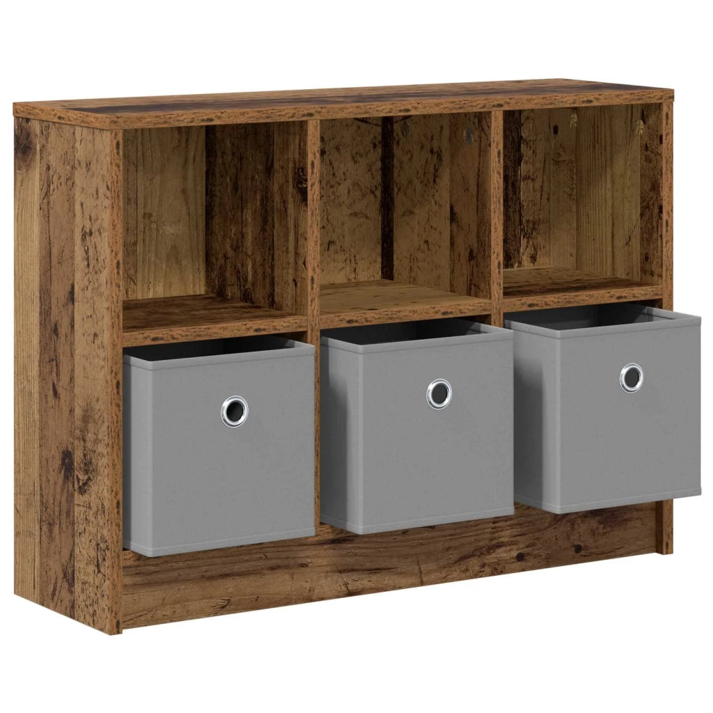 Credenza con cassetto Legno vecchio 73,5 x 22,5 x 53,5 cm