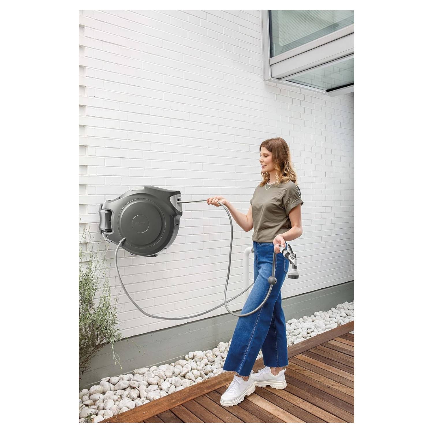 AVVOLGITUBO AUTOMATICO A PARETE 30 MT