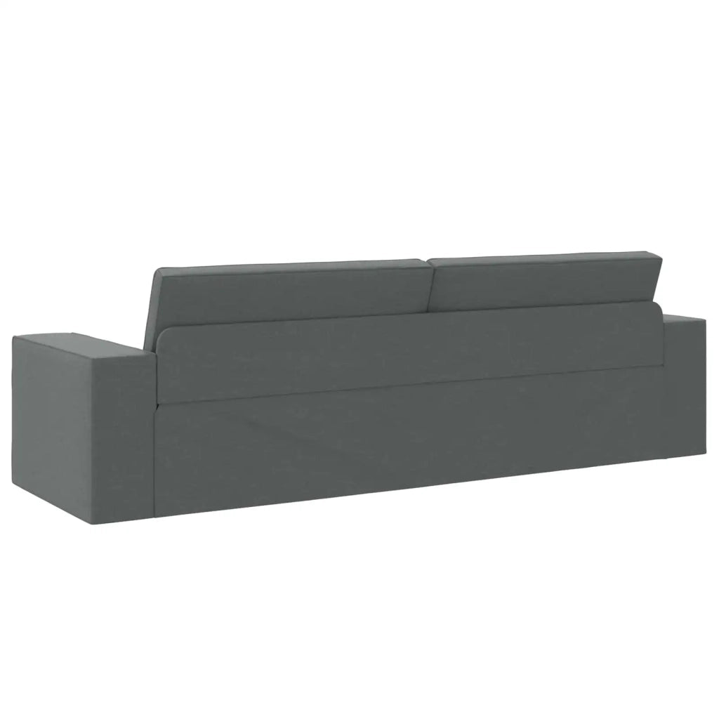 Divano letto Grigio scuro 245 x 78 x 77 cm Tessuto 4106716