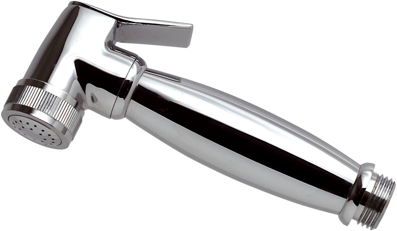 Doccetta bidet a pulsante lux con impugnatura bombata