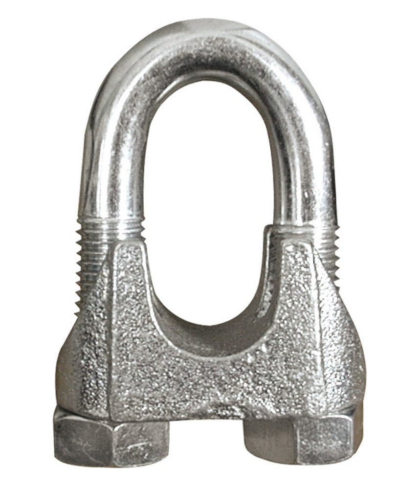 morsetto per funi  mm.11 (7/16) pz.50 cod:ferx.vit3598
