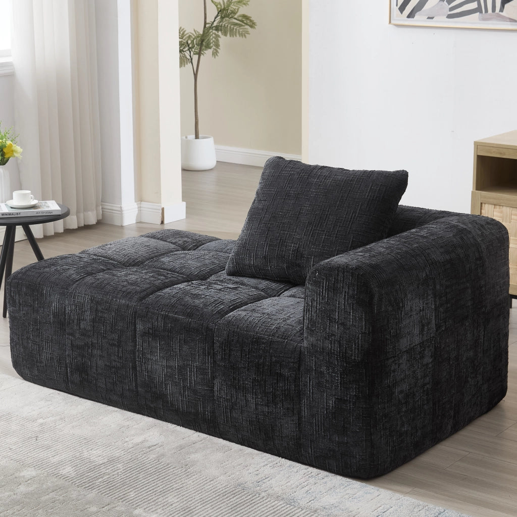 Divano letto confortevole - Zephmum - Con cuscini e tasche laterali
