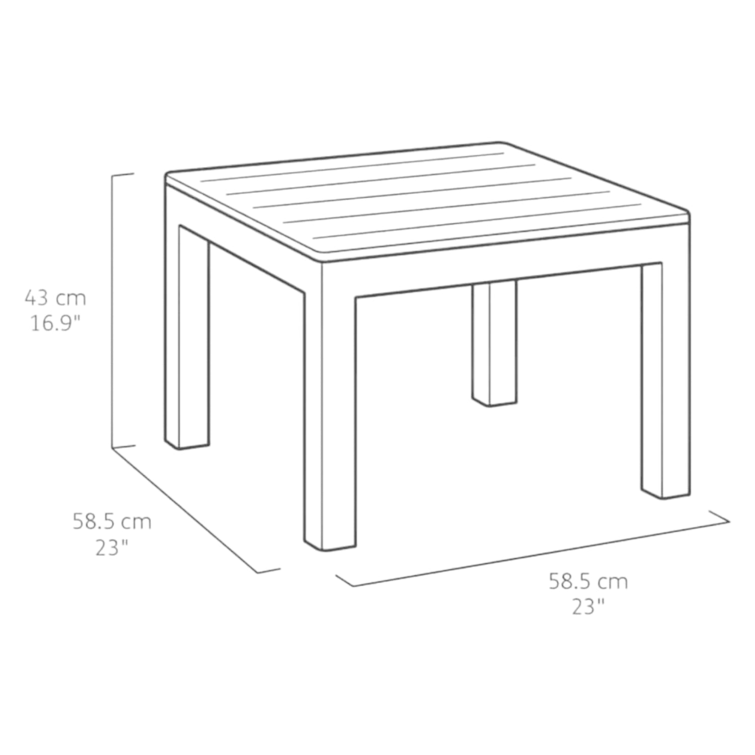SET SALOTTO RESINA DA ESTERNO MARIE