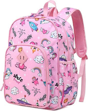 Zak per Bambino, 11,5L borsa leggera per Scuola impermeabile per Ragazza con cintura riflettente Borsa per bambino con tasche elastiche per asciugamano per Scuola Materna