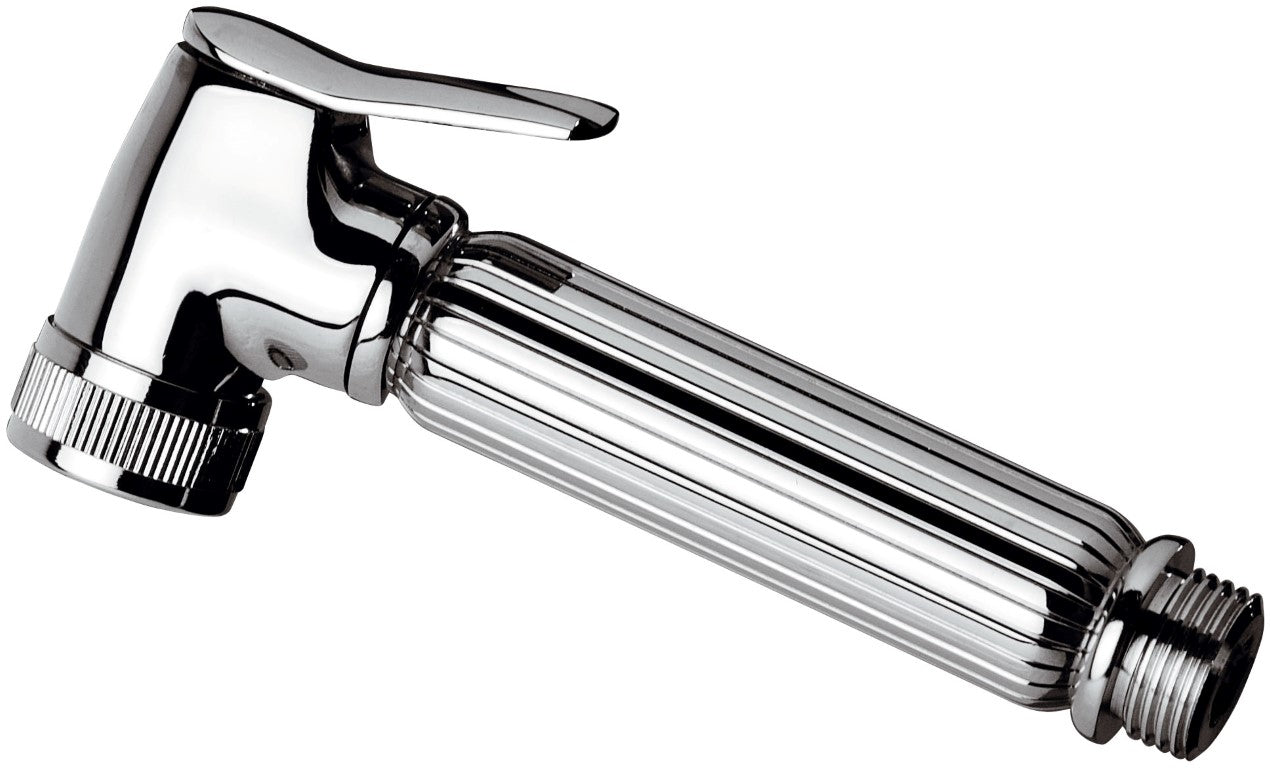 Doccetta bidet a pulsante lux in ottone cromato