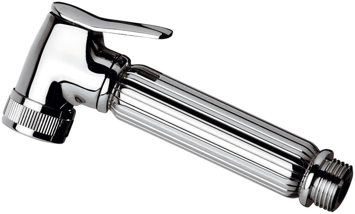 Doccetta bidet a pulsante lux in ottone cromato