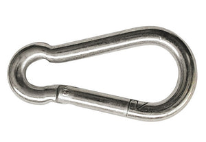 moschettone tipo pompiere in acciaio inox mm. 50 cod:ferx.vit10416