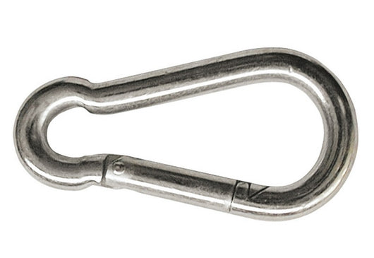 moschettone tipo pompiere in acciaio inox mm. 50 cod:ferx.vit10416