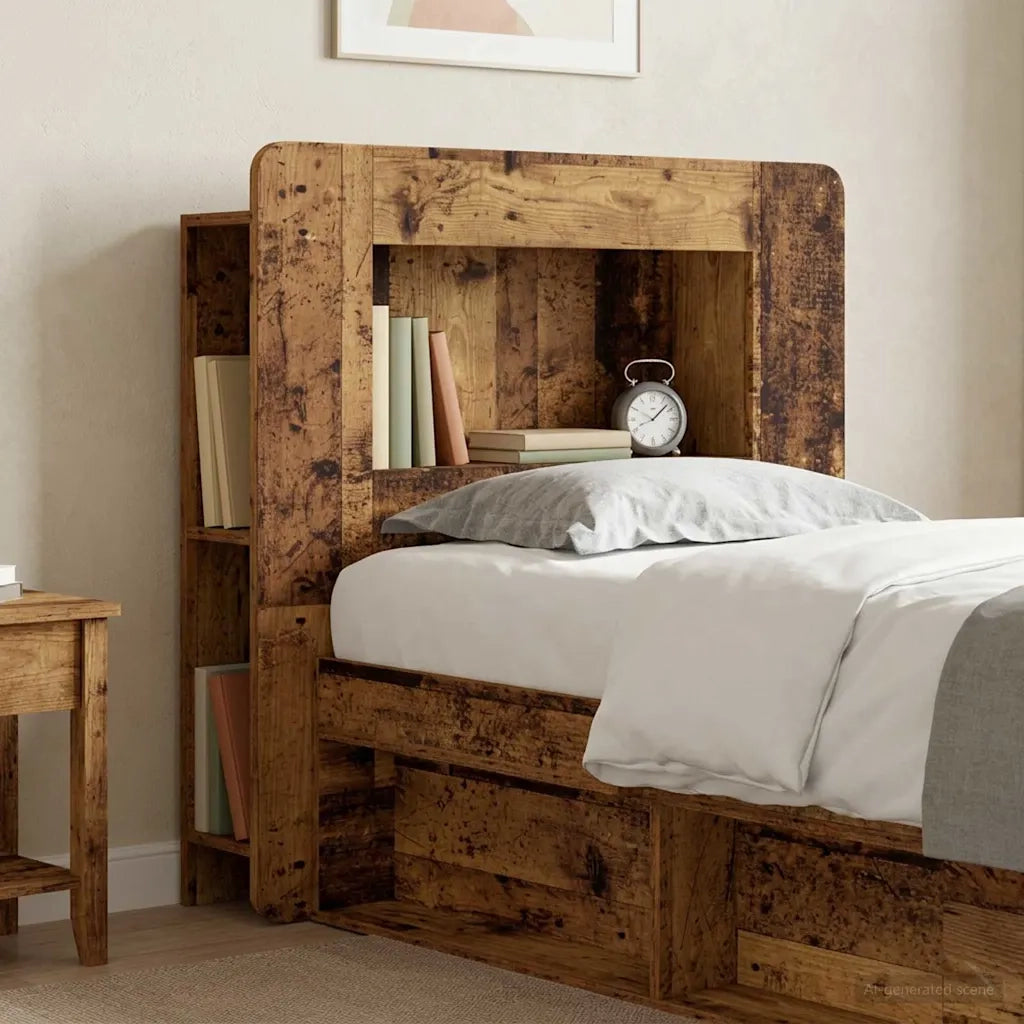 Testata del letto Legno antico Legno ingegnerizzato