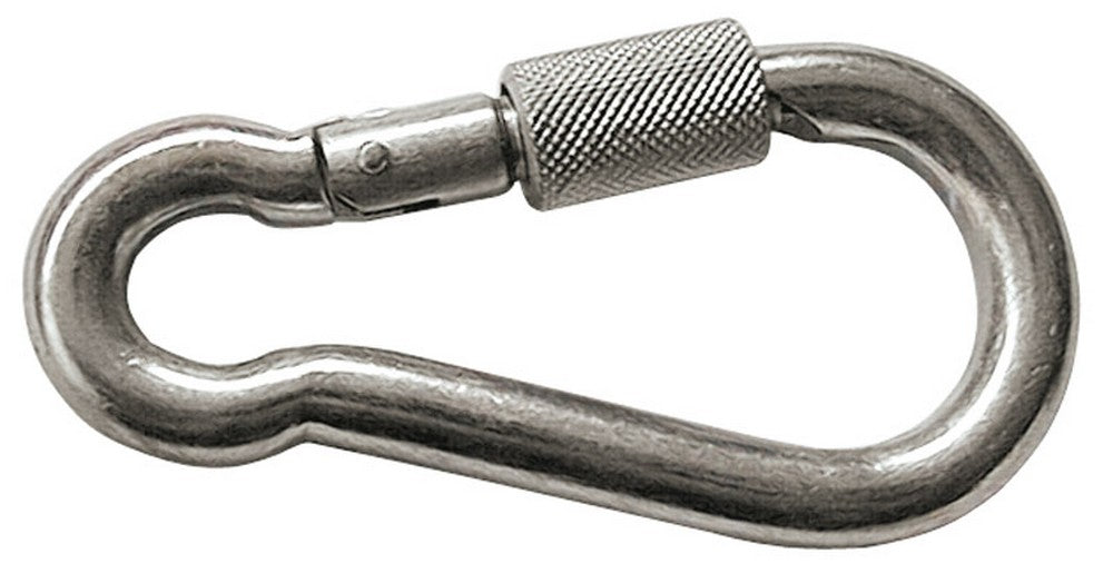 moschettone tipo pompiere a vite  mm.120 cod:ferx.vit17566