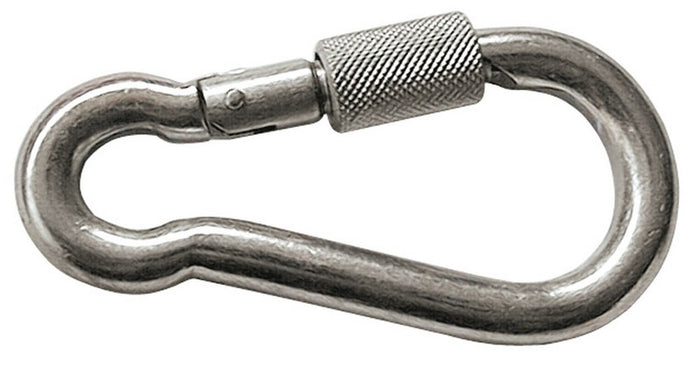 moschettone tipo pompiere a vite  mm.100 cod:ferx.vit17565