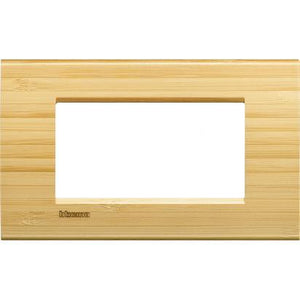 Living Light - Placca 4P Bamboo - LNA4804LBA