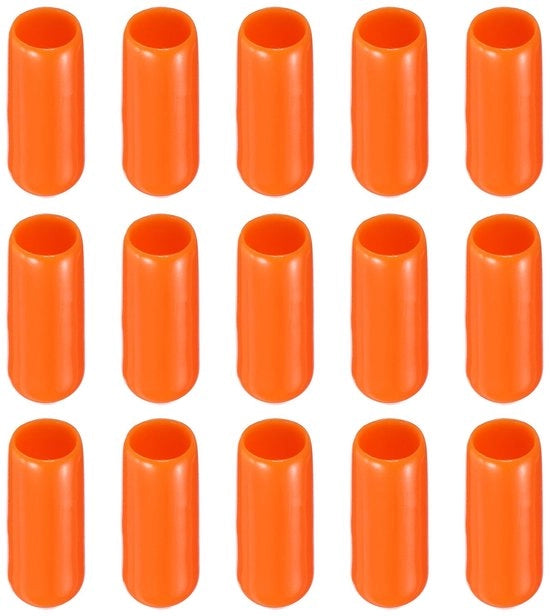 Set di Protezioni per Fili in Gomma - 20 pezzi - 8mm di diametro interno - Prevenzione dell'ossidazione - Isolamento in tessuto - Materiale resistente all'usura - Protezioni per estremità