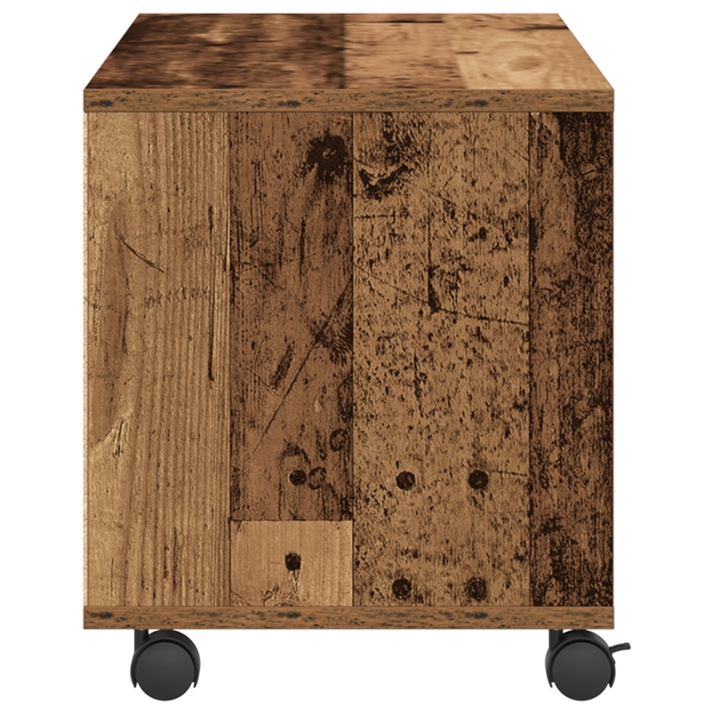 Mobile TV  in Legno Massello 90x35x35 cm