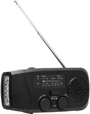 Radio portatile con luce LED - Noodradio 2000mAh - Radio AM/FM/WB portatile - IPX3 impermeabile - Ideale per campeggio/backpacking