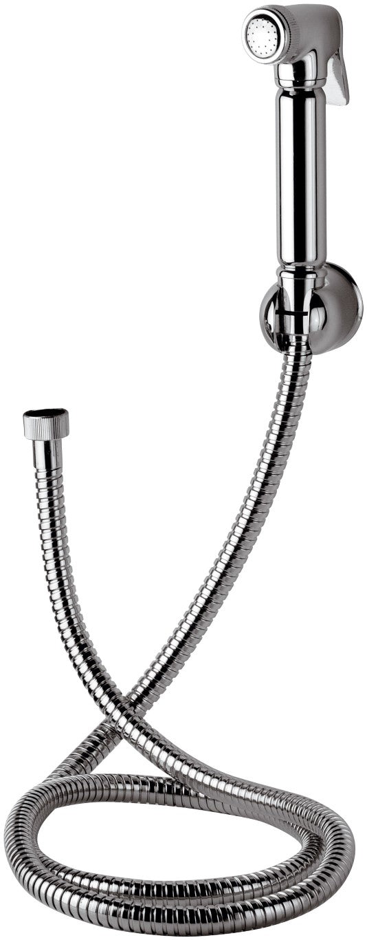 Set relax - doccetta bidet - con doccia a pulsante, flessibile e supporto lux