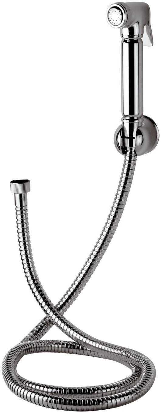 Set relax - doccetta bidet - con doccia a pulsante, flessibile e supporto lux